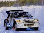 Peugeot 205 T16 Rally Car 1984 года